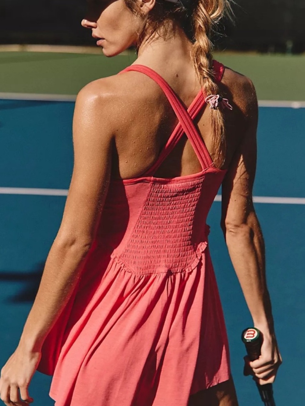 FREE PEOPLE MOVEMENT Smockin Hot Dress Medium New - Picture 3 of 8